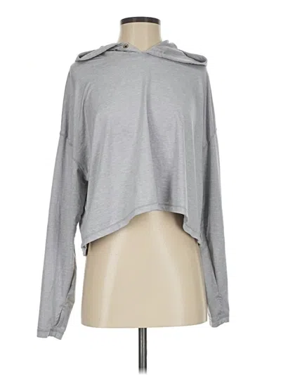 Pre-owned Athleta Sweatshirt In Gray
