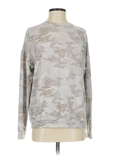 Pre-owned Athleta Sweatshirt In Gray