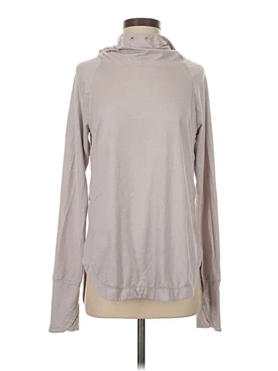 Pre-owned Athleta Sweatshirt In Gray