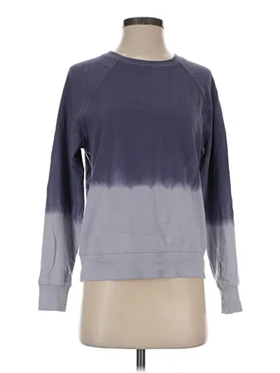 Pre-owned Athleta Sweatshirt In Gray