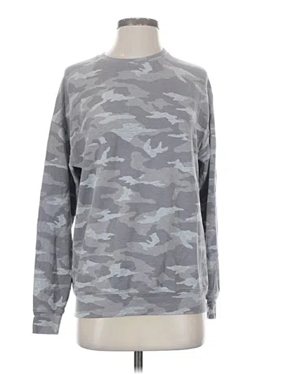 Pre-owned Athleta Sweatshirt In Gray