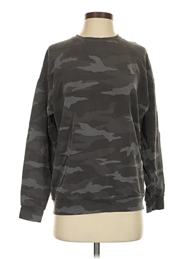 Pre-owned Athleta Sweatshirt In Gray
