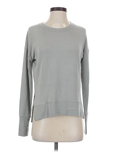 Pre-owned Athleta Sweatshirt In Gray