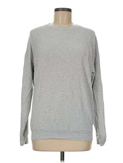 Pre-owned Athleta Sweatshirt In Gray