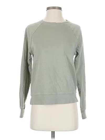 Pre-owned Athleta Sweatshirt In Gray