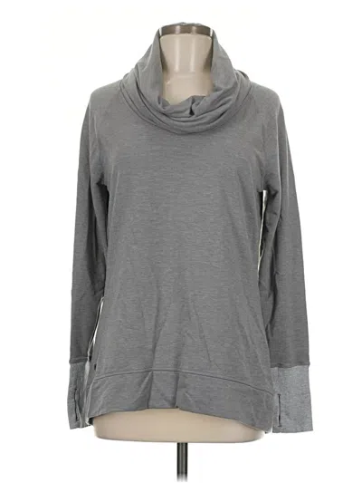 Pre-owned Athleta Sweatshirt In Gray