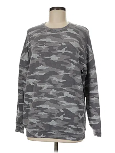 Pre-owned Athleta Sweatshirt In Gray