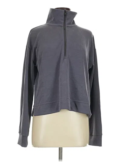 Pre-owned Athleta Sweatshirt In Gray
