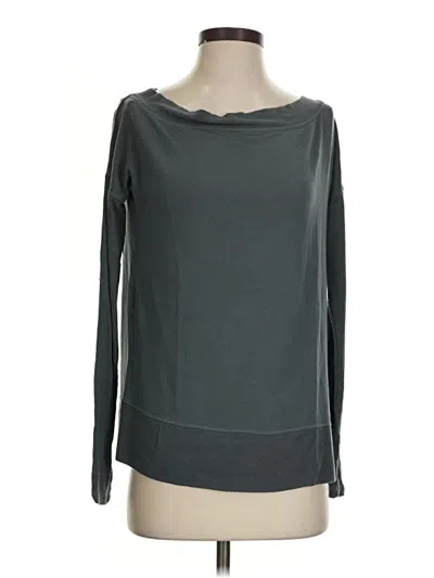 Pre-owned Athleta Sweatshirt In Gray