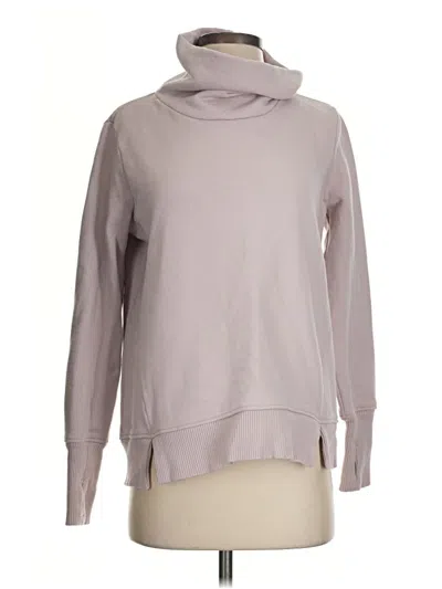 Pre-owned Athleta Sweatshirt In Gray