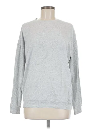Pre-owned Athleta Sweatshirt In Gray
