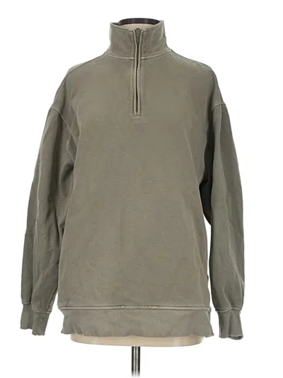 Pre-owned Athleta Sweatshirt In Gray