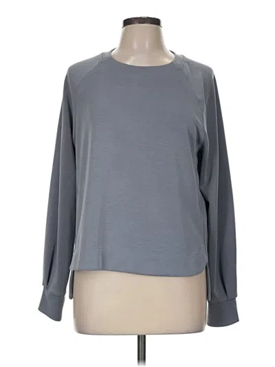 Pre-owned Athleta Sweatshirt In Gray