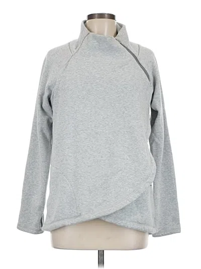 Pre-owned Athleta Sweatshirt In Gray