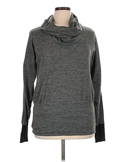 Pre-owned Athleta Sweatshirt In Gray