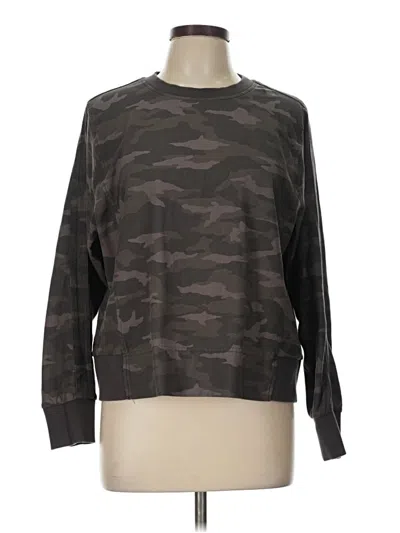 Pre-owned Athleta Sweatshirt In Gray
