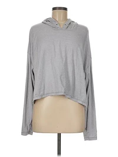 Pre-owned Athleta Sweatshirt In Gray