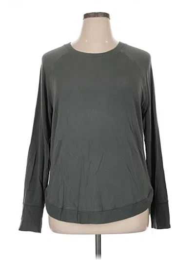 Pre-owned Athleta Sweatshirt In Gray