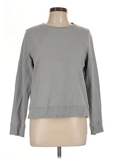 Pre-owned Athleta Sweatshirt In Gray