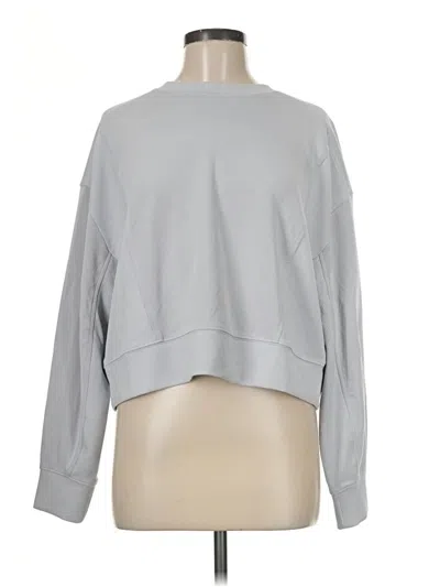Pre-owned Athleta Sweatshirt In Gray