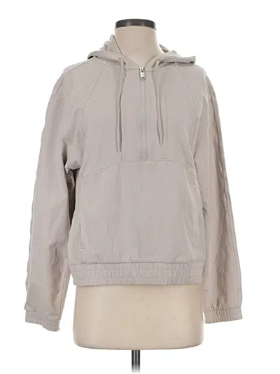 Pre-owned Athleta Sweatshirt In Gray