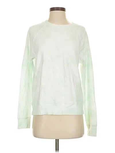 Pre-owned Athleta Sweatshirt In Green