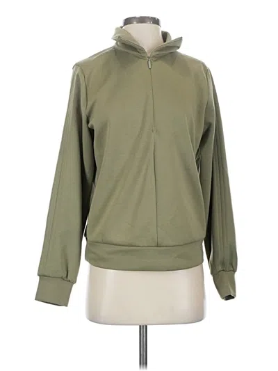 Pre-owned Athleta Sweatshirt In Green
