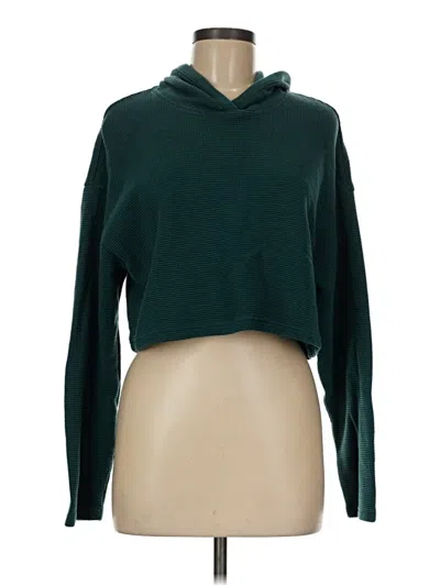 Pre-owned Athleta Sweatshirt In Green