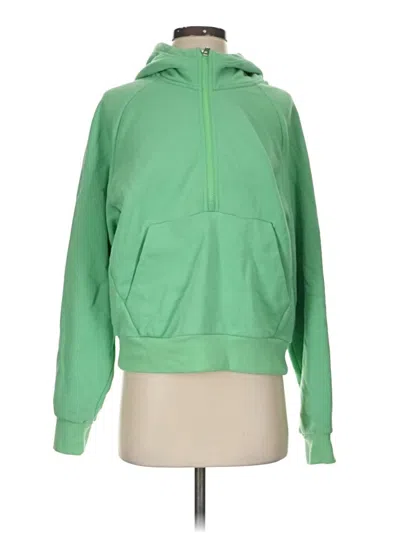 Pre-owned Athleta Sweatshirt In Green