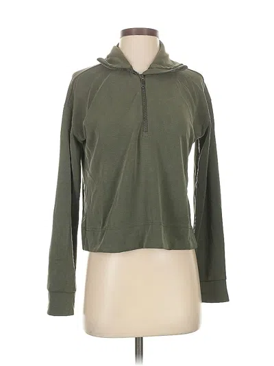 Pre-owned Athleta Sweatshirt In Green
