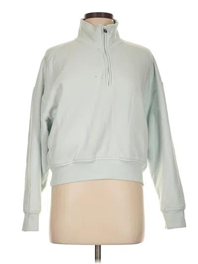 Pre-owned Athleta Sweatshirt In Green