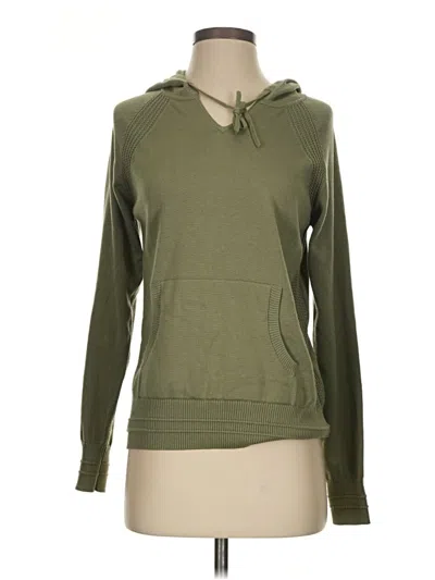 Pre-owned Athleta Sweatshirt In Green