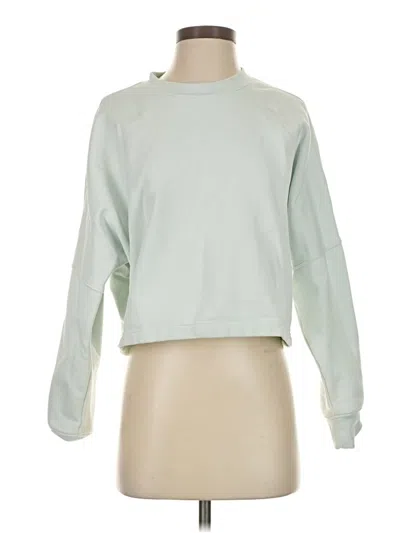 Pre-owned Athleta Sweatshirt In Green