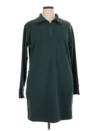 Pre-owned Athleta Sweatshirt In Green