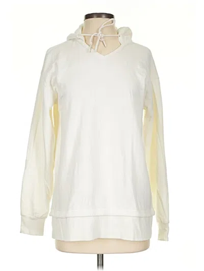 Pre-owned Athleta Sweatshirt In Ivory