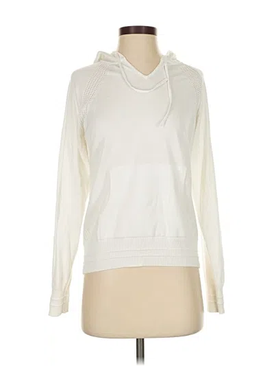 Pre-owned Athleta Sweatshirt In Ivory