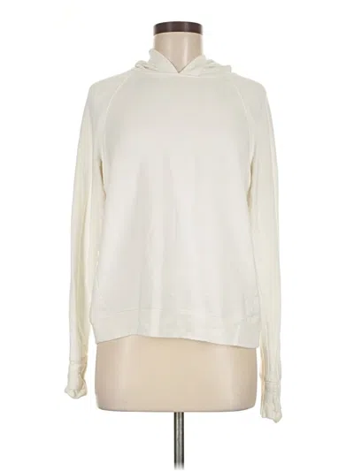 Pre-owned Athleta Sweatshirt In Ivory