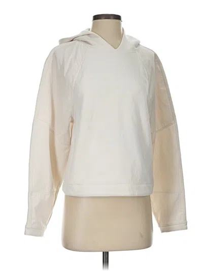 Pre-owned Athleta Sweatshirt In Ivory