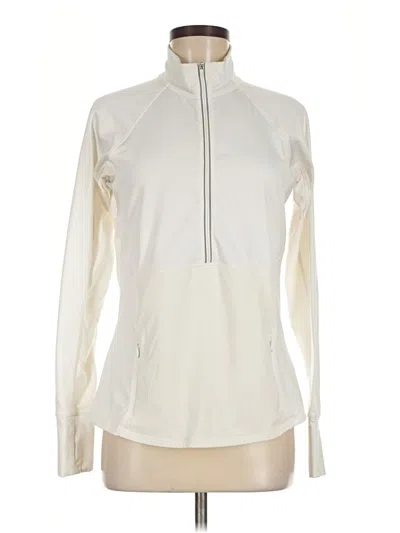 Pre-owned Athleta Sweatshirt In Ivory