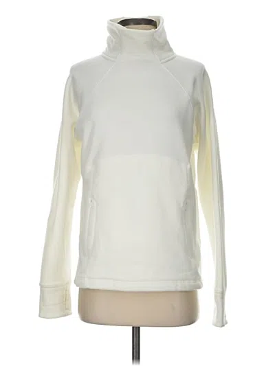 Pre-owned Athleta Sweatshirt In Ivory