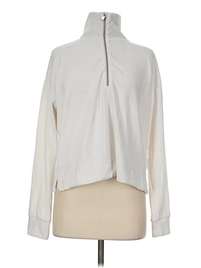 Pre-owned Athleta Sweatshirt In Ivory