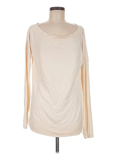 Pre-owned Athleta Sweatshirt In Ivory