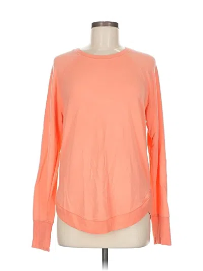 Pre-owned Athleta Sweatshirt In Orange