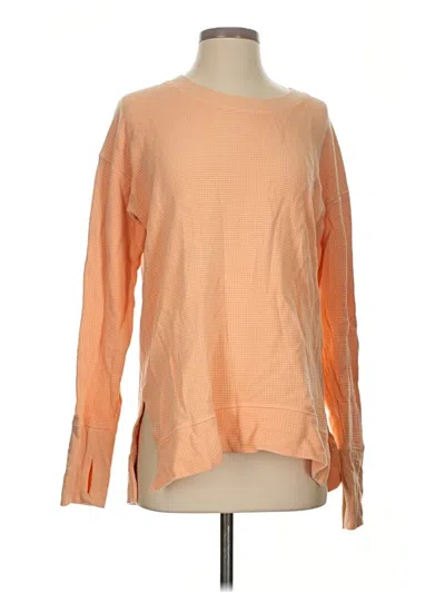 Pre-owned Athleta Sweatshirt In Orange