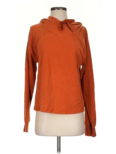 Pre-owned Athleta Sweatshirt In Orange
