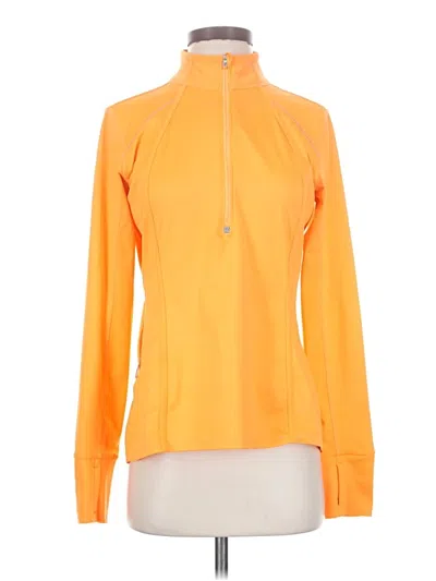 Pre-owned Athleta Sweatshirt In Orange