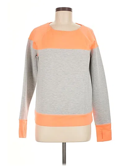 Pre-owned Athleta Sweatshirt In Orange