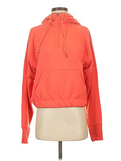 Pre-owned Athleta Sweatshirt In Orange