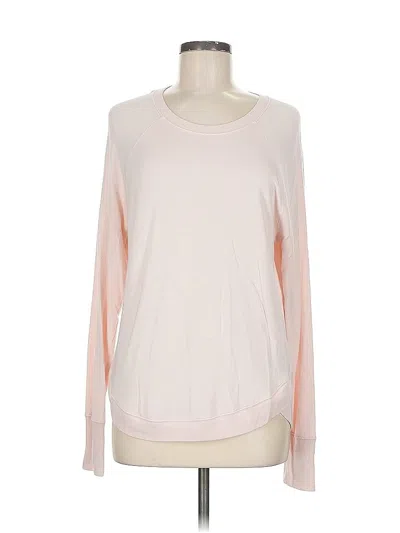 Pre-owned Athleta Sweatshirt In Pink