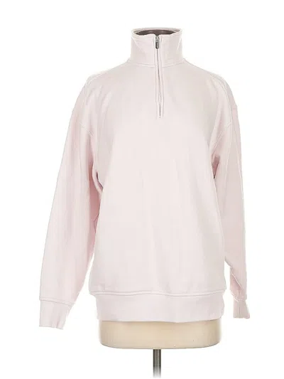 Pre-owned Athleta Sweatshirt In Pink
